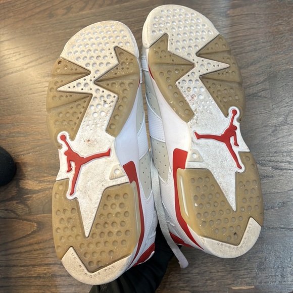 Air Jordan 6 Retro Red and White - Picture 8 of 11